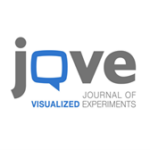 JoVE logo. Text reads 'JoVE Journal of Visualized Experiments'