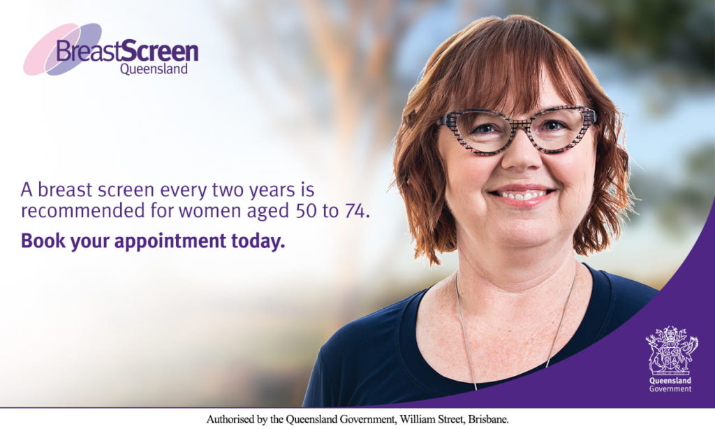 A breast screen every two years is recommended for women aged 50 to 74. Book your appointment today.